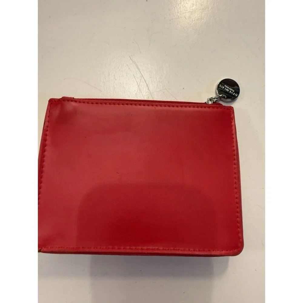 Givenchy Parfums‎ Red Small Makeup Pouch Coin Purse.